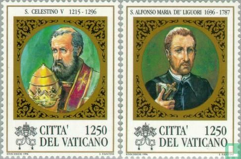 Pope Celestine V and Alfonso Liguori