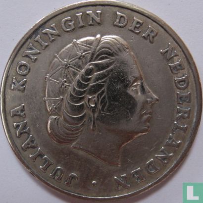 Netherlands Antilles 1 gulden 1963 - Image 2