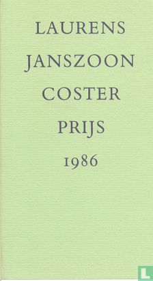Laurens Janszoon Costerprijs 1986 - Bild 1