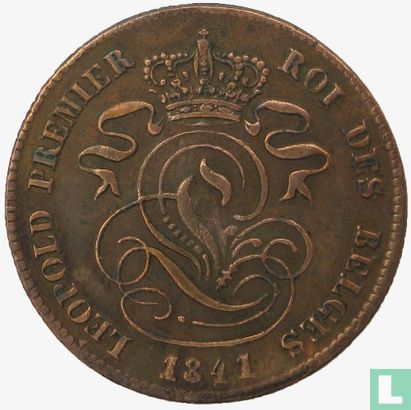 België 2 centimes 1841 - Afbeelding 1