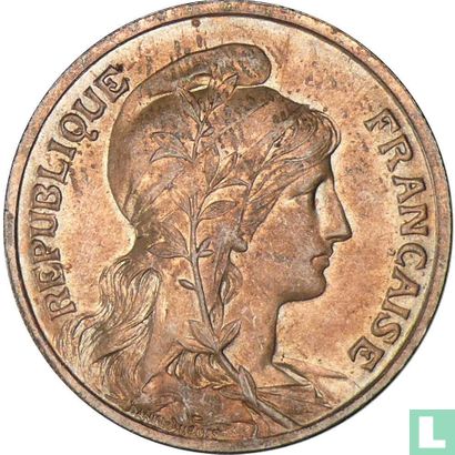 France 10 centimes 1900 - Image 2