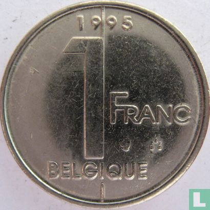 Belgique 1 franc 1995 (FRA) - Image 1