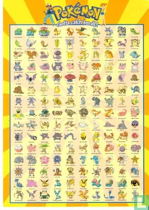 150 Characters - Pokemon    