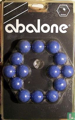 Abalone variant voor 3 spelers blue blister