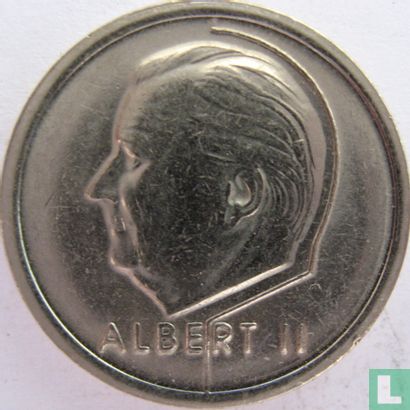 Belgique 1 franc 1995 (FRA) - Image 2