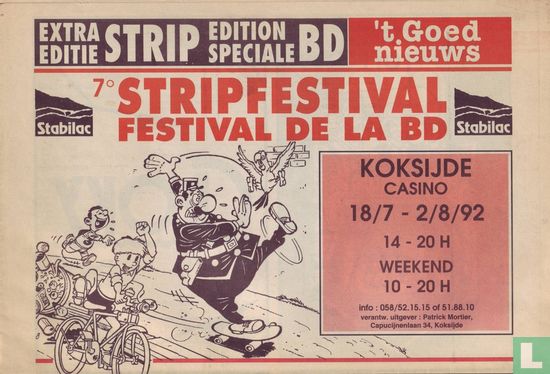 Extra editie Strip - Edition speciale BD - 7° Stabilac Stripfestival  - 7° Festival de la BD Stabilac - Afbeelding 1