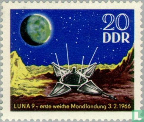 Weiche Mondlandung 'Luna 9'