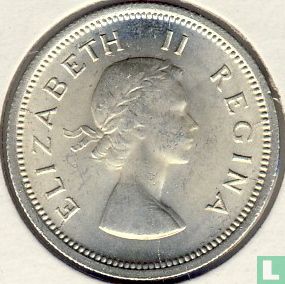 Zuid-Afrika 1 shilling 1960 - Afbeelding 2