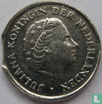 Niederlande 10 Cent 1971 (Prägefehler) - Bild 2
