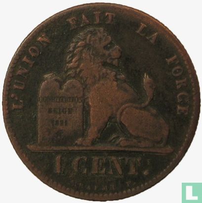 België 1 centime 1862 - Afbeelding 2