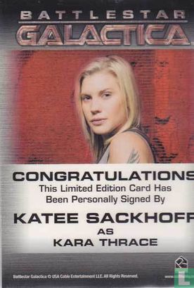 Katee Sackhoff as Kara Thrace - Afbeelding 2