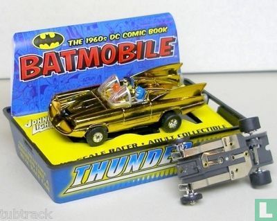Thunderjet 500 DC Comic Book Gold Chrome Batmobile Tuff-ones - Image 2