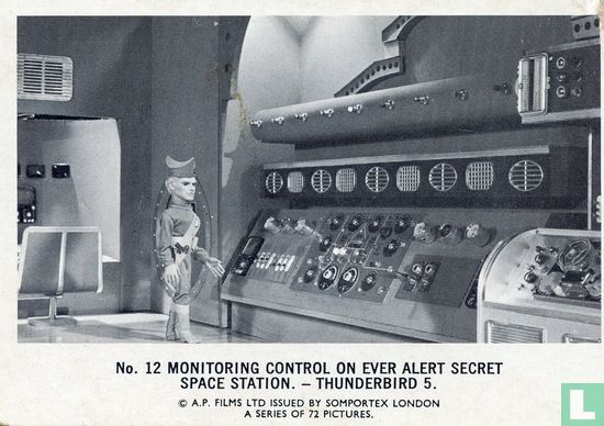 Monitoring control on every alert secret space station. - Thunderbird 5. - Afbeelding 1