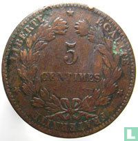 France 5 centimes 1873 (K) - Image 2