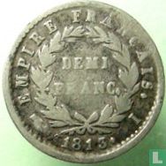 Frankrijk ½ franc 1813 (I) - Afbeelding 1