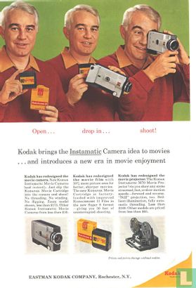 Kodak brings the Instamatic idea to movies