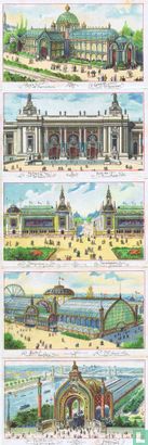 Album der Pariser Weltausstellung 1900 in feinstem Kunstdruck ausgeführt - Afbeelding 3