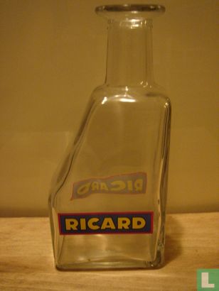 Ricard glazen karaf vierkant