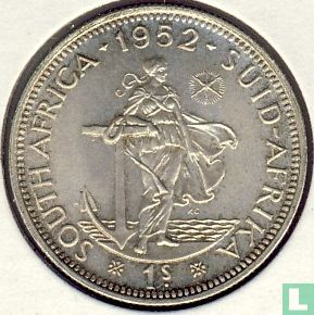 Afrique du Sud 1 shilling 1952 - Image 1