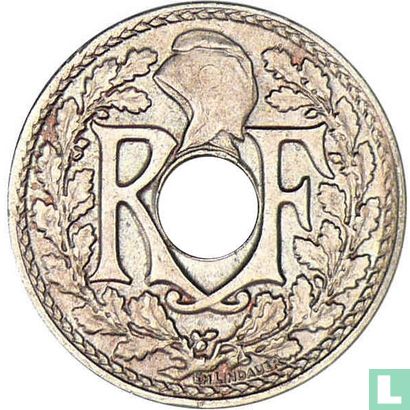 Frankrijk 5 centimes 1922 (bliksemflits) - Afbeelding 2