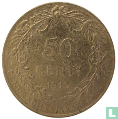 Belgien 50 Centime 1910 (NLD) - Bild 1