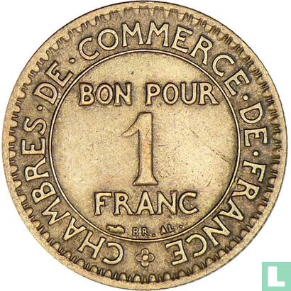 Frankrijk 1 franc 1926 - Afbeelding 2