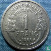 Frankrijk 1 franc 1958 (B) - Afbeelding 1