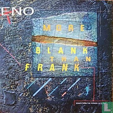 More blank than frank; songs from the period 1973-1977 - Image 1