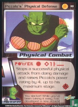 Piccolo's Physical Defense