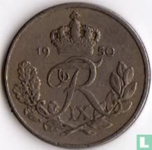 Denemarken 10 øre 1950 - Afbeelding 1