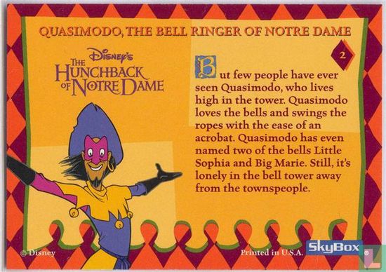 Quasimodo, The Bell Ringer Of Notre Dame - Image 2