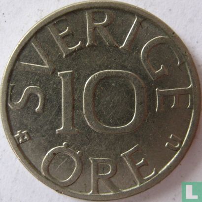 Zweden 10 öre 1981 - Afbeelding 2