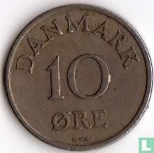 Dänemark 10 Øre 1950 - Bild 2