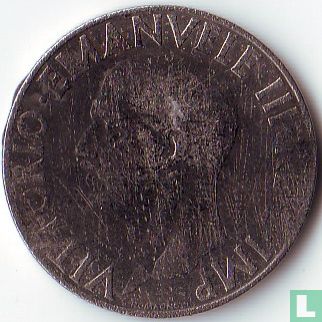 Italie 1 lira 1939 (non-magnetique, XVII) - Image 2