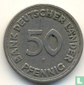 Duitsland 50 pfennig 1949 (F) - Afbeelding 2