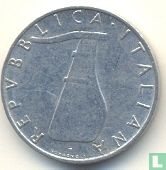 Italie 5 lire 1973 - Image 2