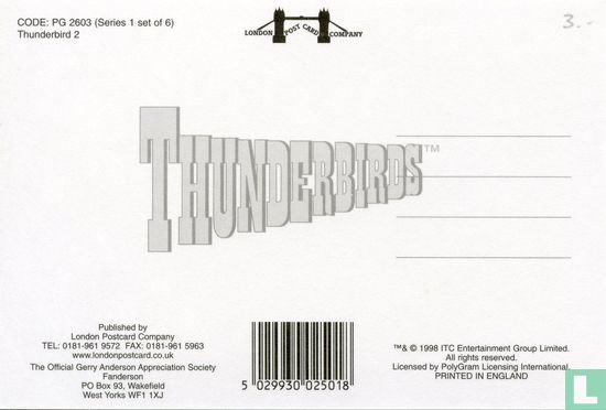 PG2603 - Thunderbird 2 - Afbeelding 2