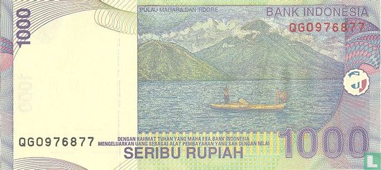 Indonesia 1,000 Rupiah 2000 - Image 2
