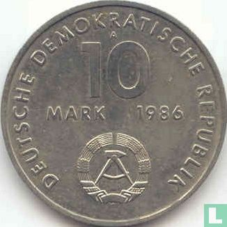 DDR 10 Mark 1986 "100th anniversary Birth of Ernst Thälmann" - Bild 1