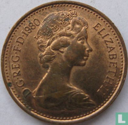 Royaume-Uni 1 new penny 1980 - Image 1