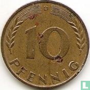 Allemagne 10 pfennig 1969 (D) - Image 2