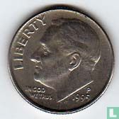 United States 1 dime 1995 (P) - Image 1