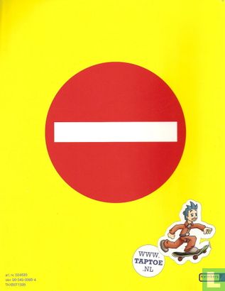 Taptoe strip sticker boek - Afbeelding 2