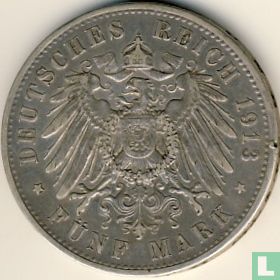 Pruisen 5 mark 1913 - Afbeelding 1
