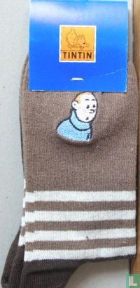 Hergé #Sokken met Kuifje afbeelding maat 29/34