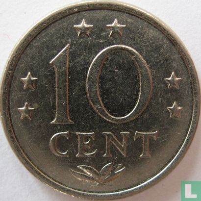 Netherlands Antilles 10 cent 1977 - Image 2