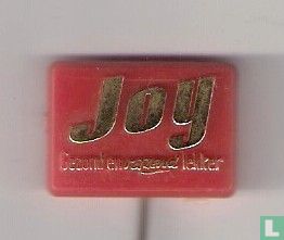 Joy Gezond en razend lekker (type 1) [goud op rood]