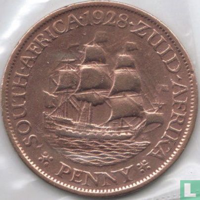 Afrique du Sud 1 penny 1928 - Image 1