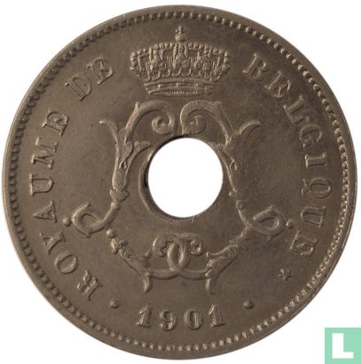 Belgium 10 centimes 1901 (FRA - type 2) - Image 1
