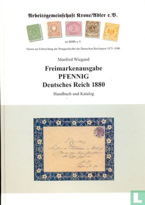 Freimarkenausgabe Pfennig Deutsches Reich 1880 - Image 1